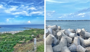 Đảo Phú Quý đã bắt đầu vào mùa biển xanh nắng vàng